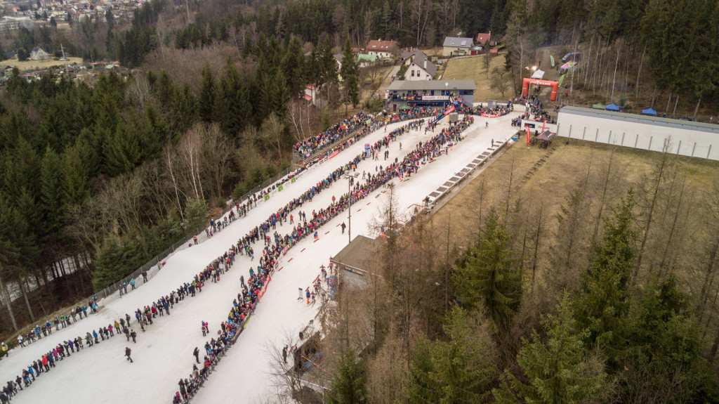 Na areál v Břízkách z Bouškova dronu