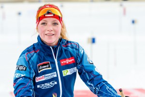 Juniorku Markétu Davidovou čeká další premiéra. V prosinci startovala v NMNM poprvé ve Světovém poháru, nyní si vyzkouší poprvé štafetu na 4x6 km!