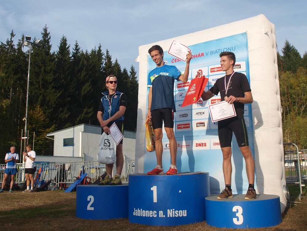 David Foller ze Střelky Brno vyhrál při každém ze svých tří startu na domácím šampionátu.