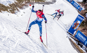 O běh se Ondřej Moravec může v letošní sezóně znovu opřít. Foto:Český biatlon, Petr Slavík