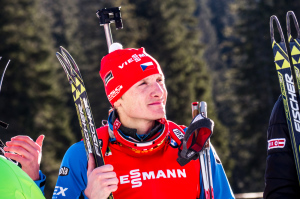 5. místem ve stíhacím závodě potvrdil Ondřej Moravec svoji dlouhodobou příslušnost k světové biatlonové extratřídě. Foto: Český biatlon, Petr Slavík