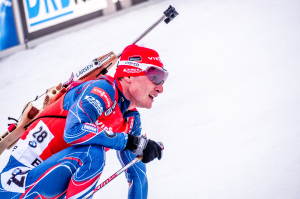 Sprint v Oberhofu Ondřeji Moravcovi nevyšel. Foto: Český biatlon, Petr Slavík