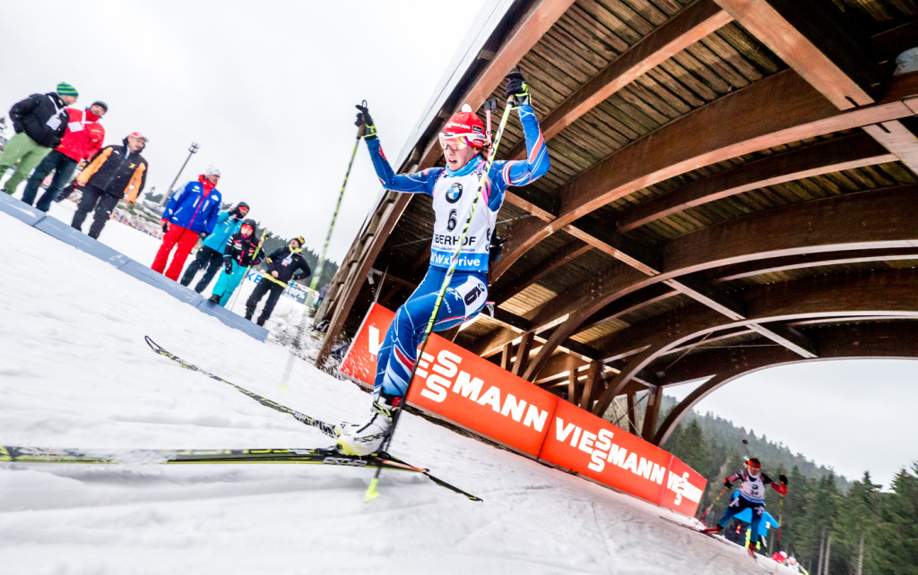 Náročné tratě v Oberhofu  Veronice Vítkové sedí. Foto: Český biatlon, Petr Slavík