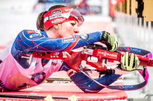 Jitku Landovou ve štafetě po téměř dvou letech vystřídá Lucie Charvátová. Foto: Český biatlon, Petr Slavík