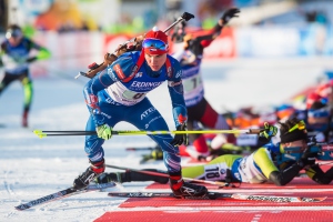 Michal Krčmář ve štafetě letos předváděl stabilní výkony. Foto: Český biatlon, Petr Slavík