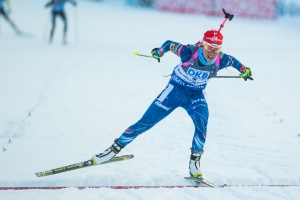 Veronika Vítková ve finiši