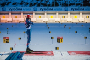 Jaroslav Soukup v tréninku na střelnici