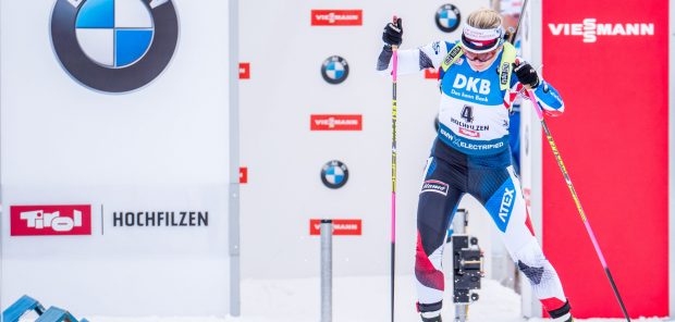 SP Hochfilzen 2019, sprint žen