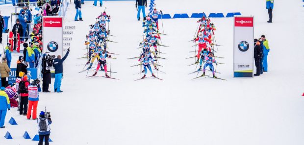 SP Oberhof 2020, štafeta žen