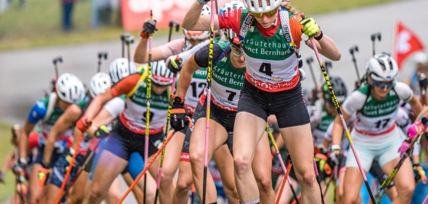 Letní MS Ruhpolding 2022, hromadný start žen