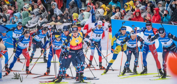 MS Oberhof 2023, hromadný start mužů