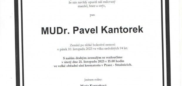 MUDr P.Kantorek parte