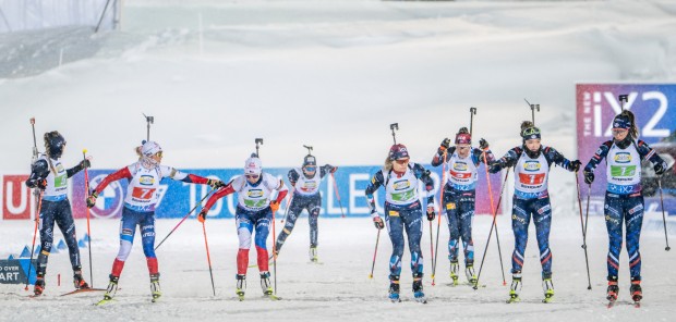 SP Östersund 2023, štafeta žen