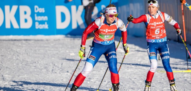 České biatlonistky odjedou z Hochfilzenu s 8. místem