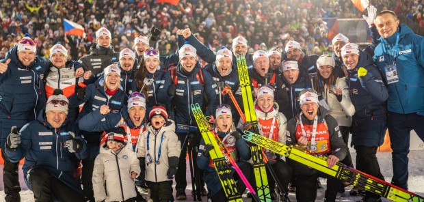 Český biatlon v sezóně 2025/26: Třicet medailí a rekordní zájem fanoušků