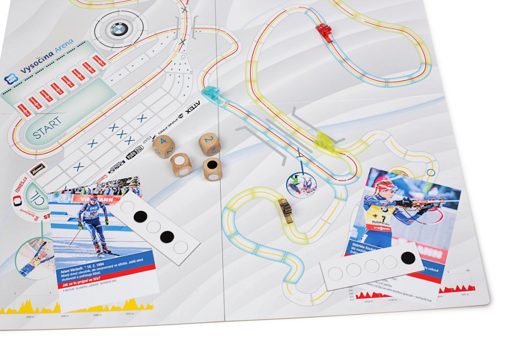 Nová Biatlonmánie nabízí také "Mazaný biatlon" i hru s kartami českých sportovců