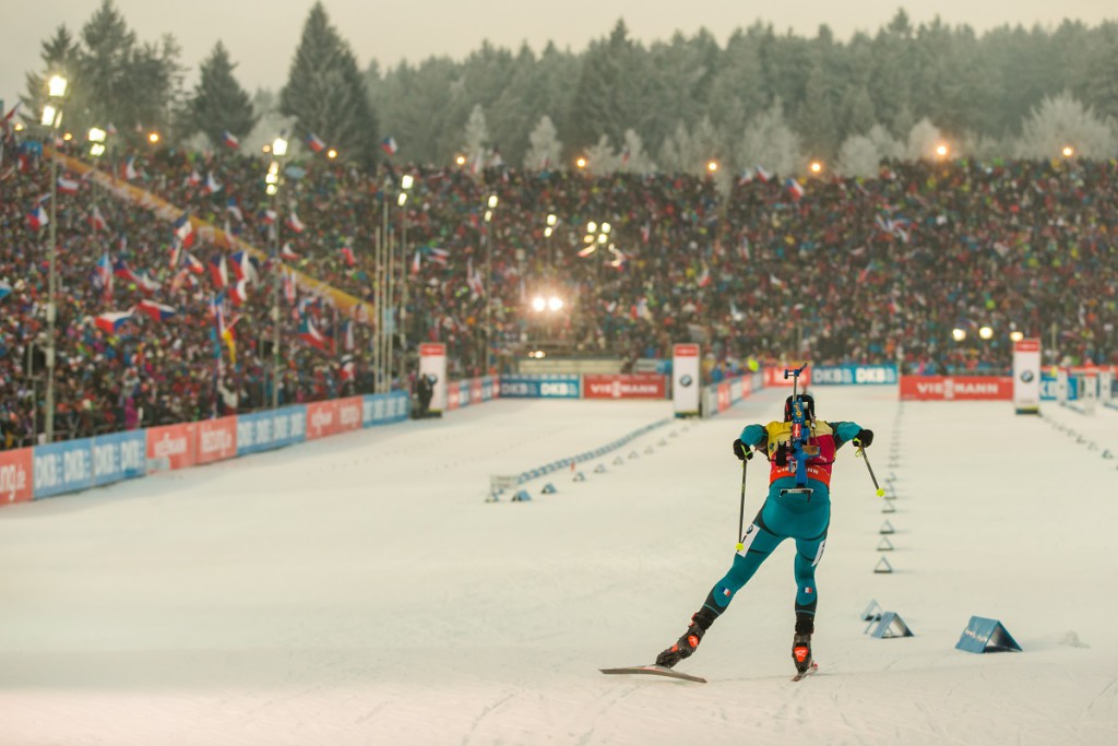 Martin Fourcade nadchl Vysočina Arenu ona jeho