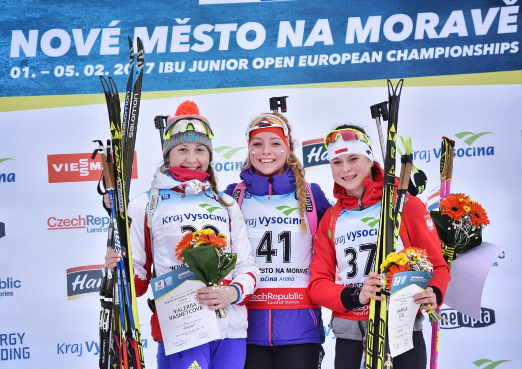 Urpostřed juniorská mistryně Evropy Markéta Davidová