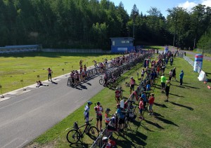 Areál v Jablonci n/N hostí po MČR na horských kolech také domácí šampionát v letním biatlonu.