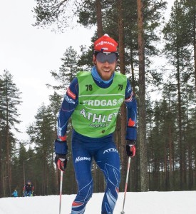 Vuokatti - Jaroslav Soukup při tréninku.