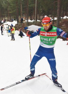 Vuokatti - Michal Šlesingr, to je "atlet"! Podívejte se na ta závaží kolem kotníků...