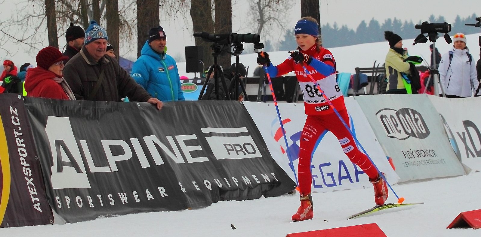 Mladší žákyně Lucie Paulusová z Jilemnice nenašla v Šedivském lomu přemožitelku