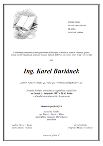 Karel Buriánek-parte