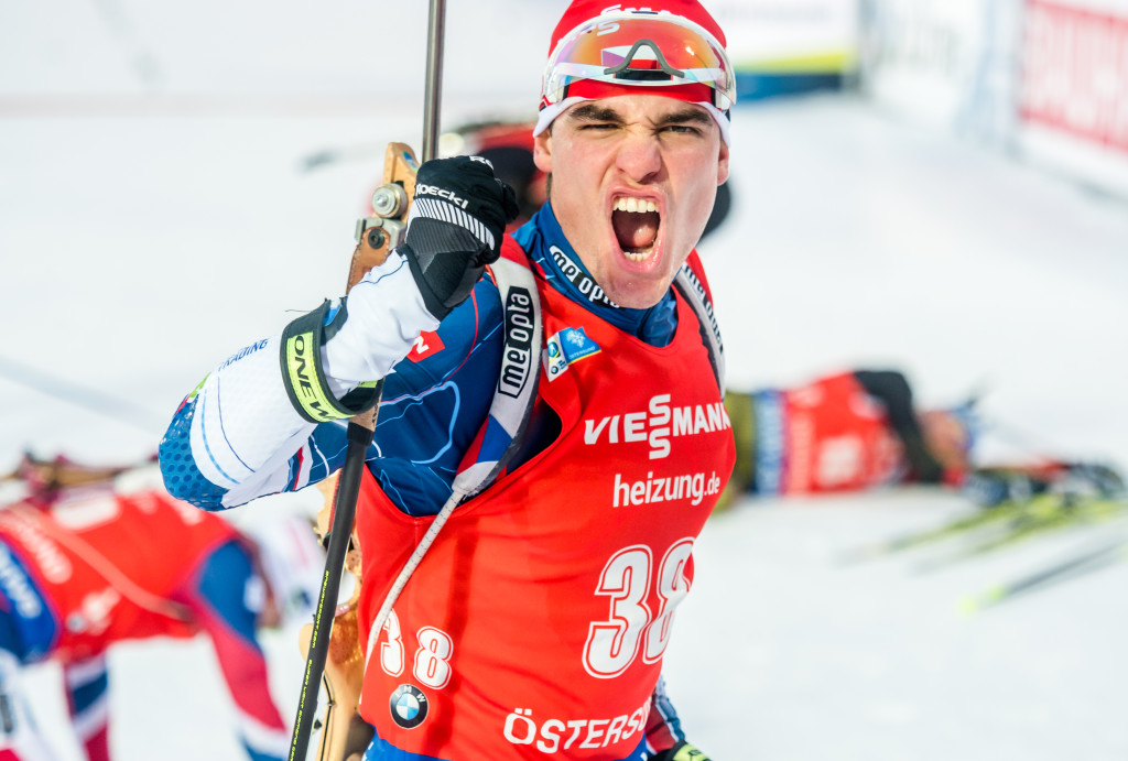 Michal Krčmář, bojovník dne! Na trati stíhacího závodu předběhl 31. soupeřů!