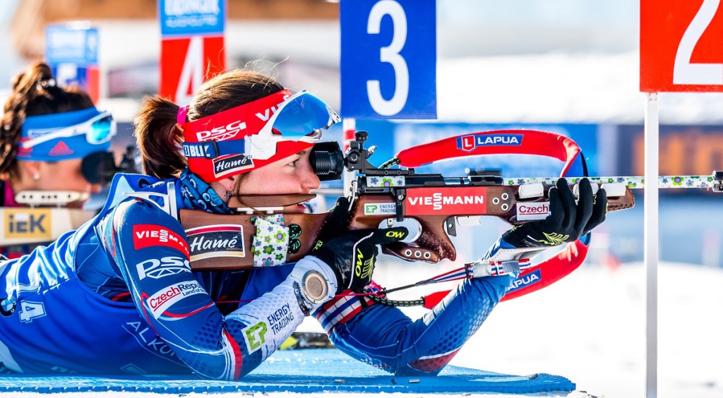 Veronika Vítková bude ve středu potřebovat přesnou mušku, nejlépe 20x 