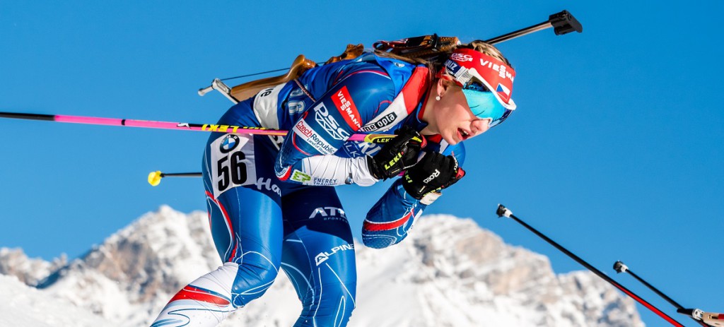 Lucie Charvátová si bude chtít vylepšit 45. místo z MS 2016.  