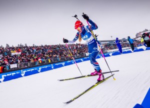 Gabriela Koukalová byla na trati stíhacího závodu úplně nejrychlejší!