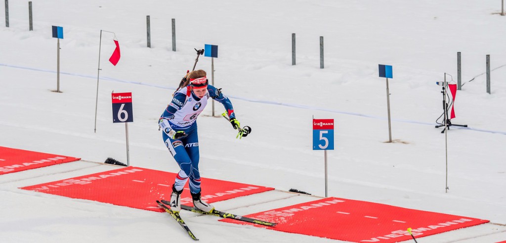 Jessica Jislová opouští palebnou čáru po první položce. Jedno dobíjení ji vyneslo průběžné 16. místo