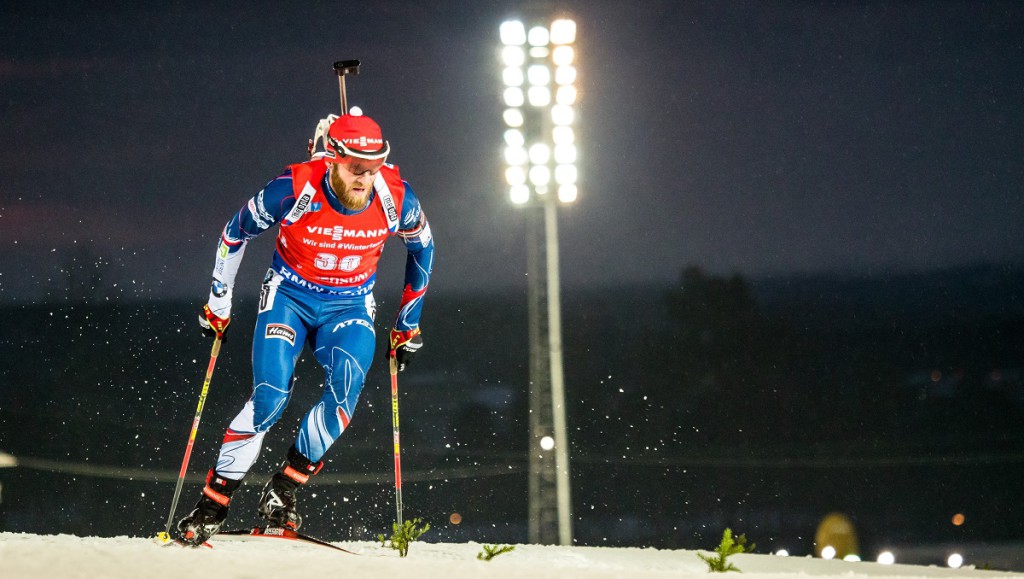 Michal Šlesingr dnes bodoval jako jediný z českých reprezentantů...