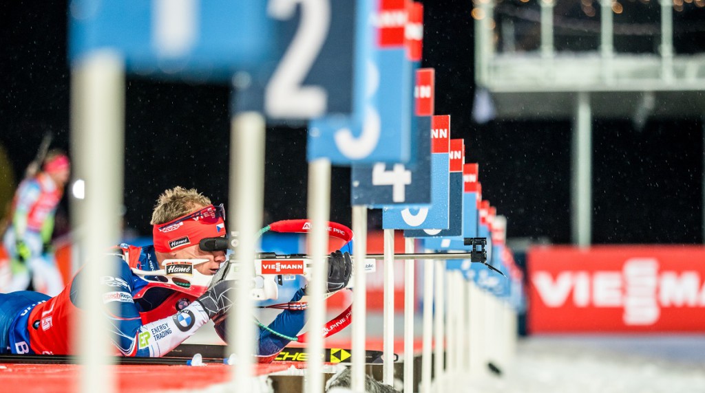 Ondřej Moravec zvládl ležku, ale jeho oblíbená stojka ho "vypekla = dvě chyby. V běhu se však stále zlepšuje!
