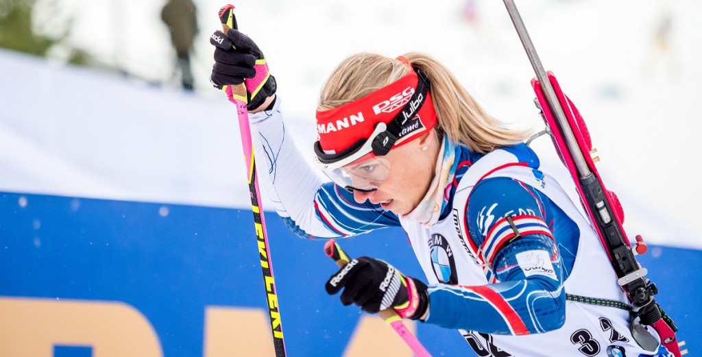 Eva Puskarčíková bojovala, ale za lepším výsledkem ji nepustily čtyři chyby na střelnici
