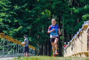 Pavla Schorná vyhrála v kategorii žen A závod s hromadným startem i sprint.