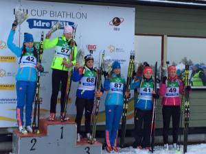 Jessica Jislová se na úvod seriálu IBU Cup blýskla 6. místem ve sprintu. Foto: Marian Málek