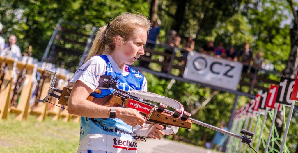 Juniorka Dagmar Dvořáková ze střelky Brno se zařadila mezi devět dvojnásobných vítězů 